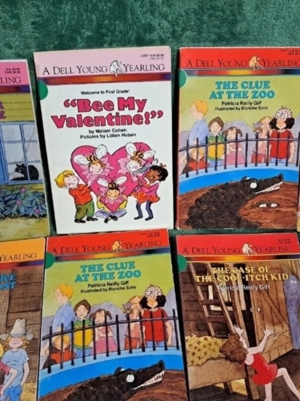 (12) Dell Young Yearling books kids chapter books